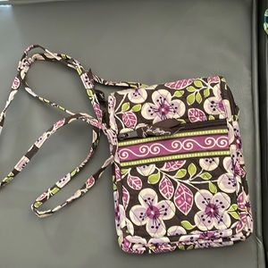 Plum Petal Vera Bradley Mini Hipster